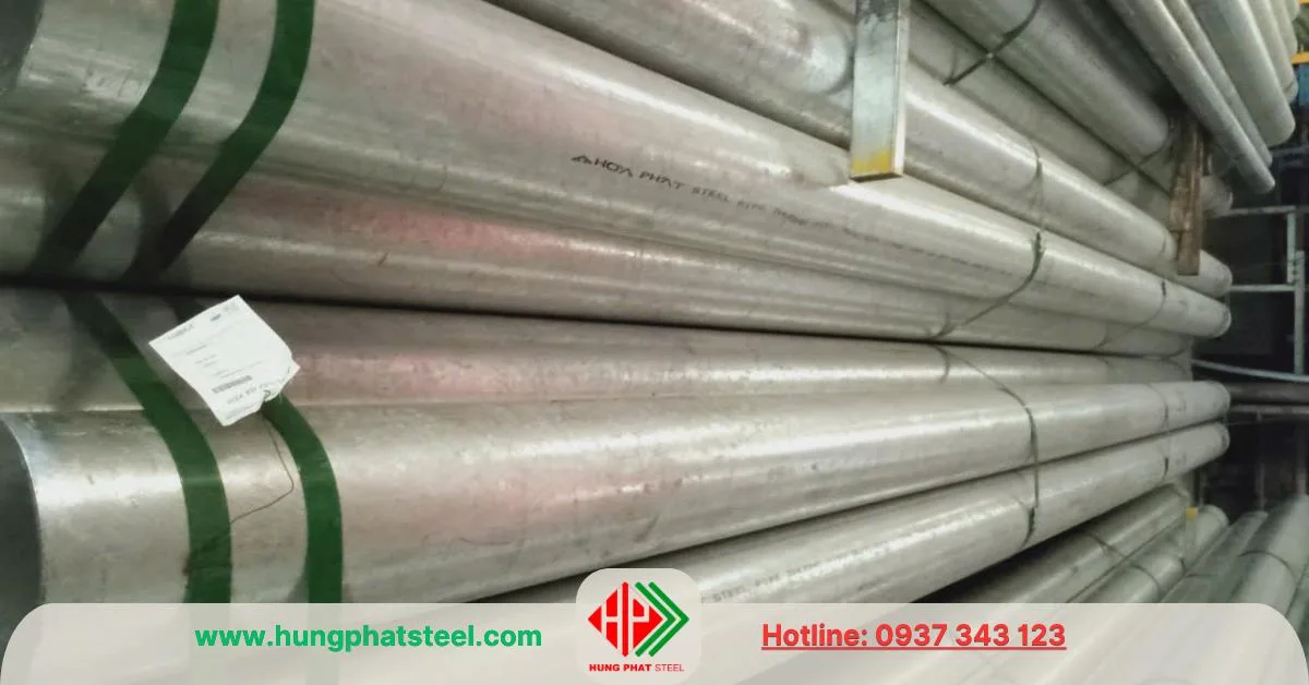 Ống thép mạ kẽm phi 89 (DN80)