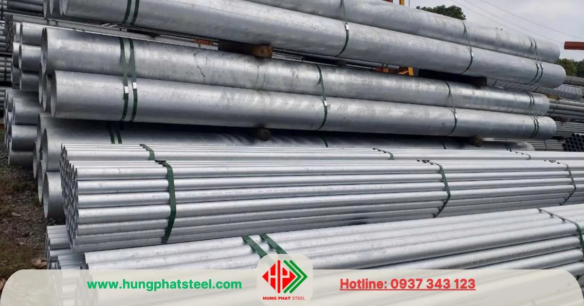 Ống thép mạ kẽm phi 89 (DN80) 