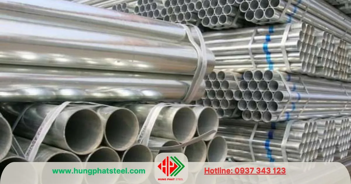Ống thép mạ kẽm phi 89 (DN80) 