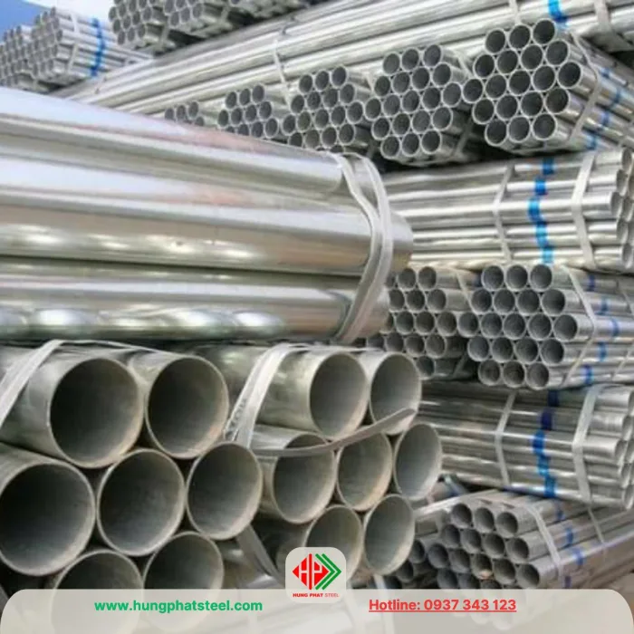 Ống thép mạ kẽm phi 89 (DN80)
