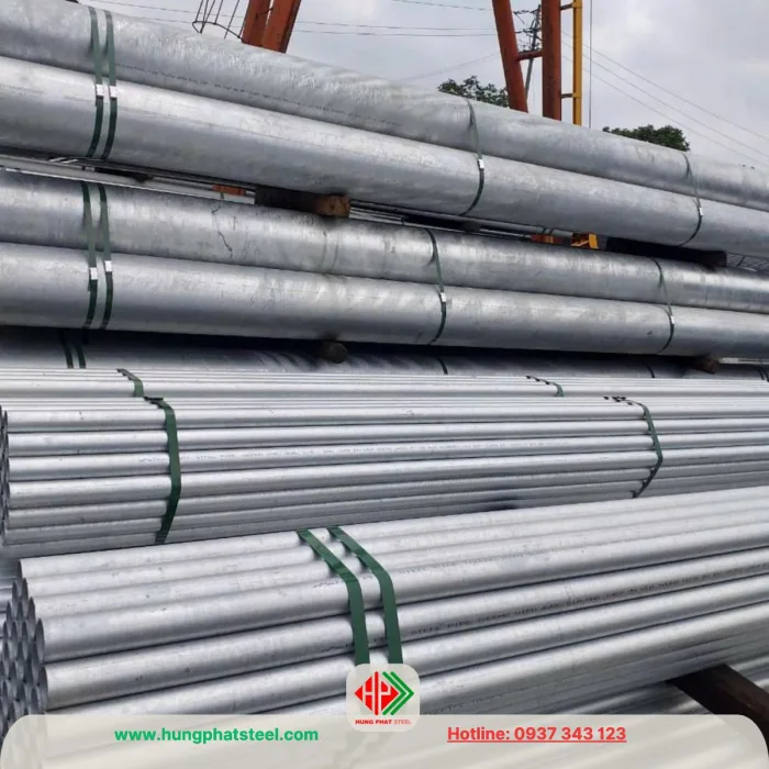 Ống thép mạ kẽm phi 89 (DN80)