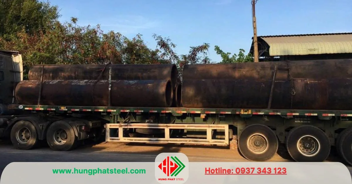 Ống thép phi 610 hàng nhập khẩu