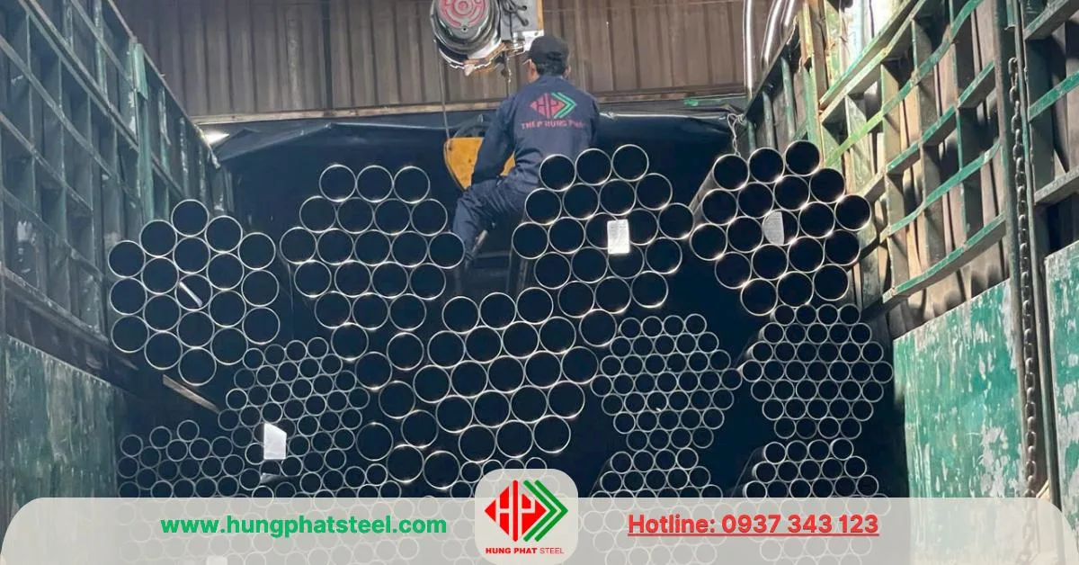Ống thép phi 90 DN80