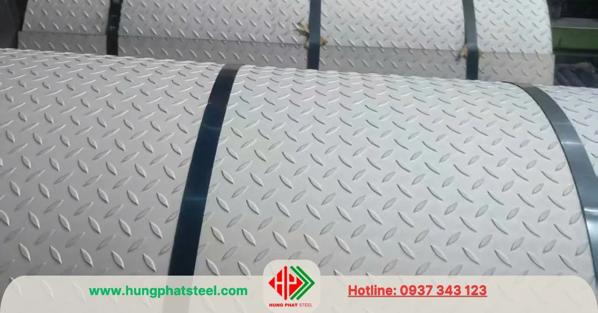 Tấm gân inox đúc