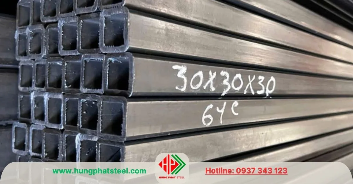 Thép Hộp 30x30 - Sắt hộp vuông