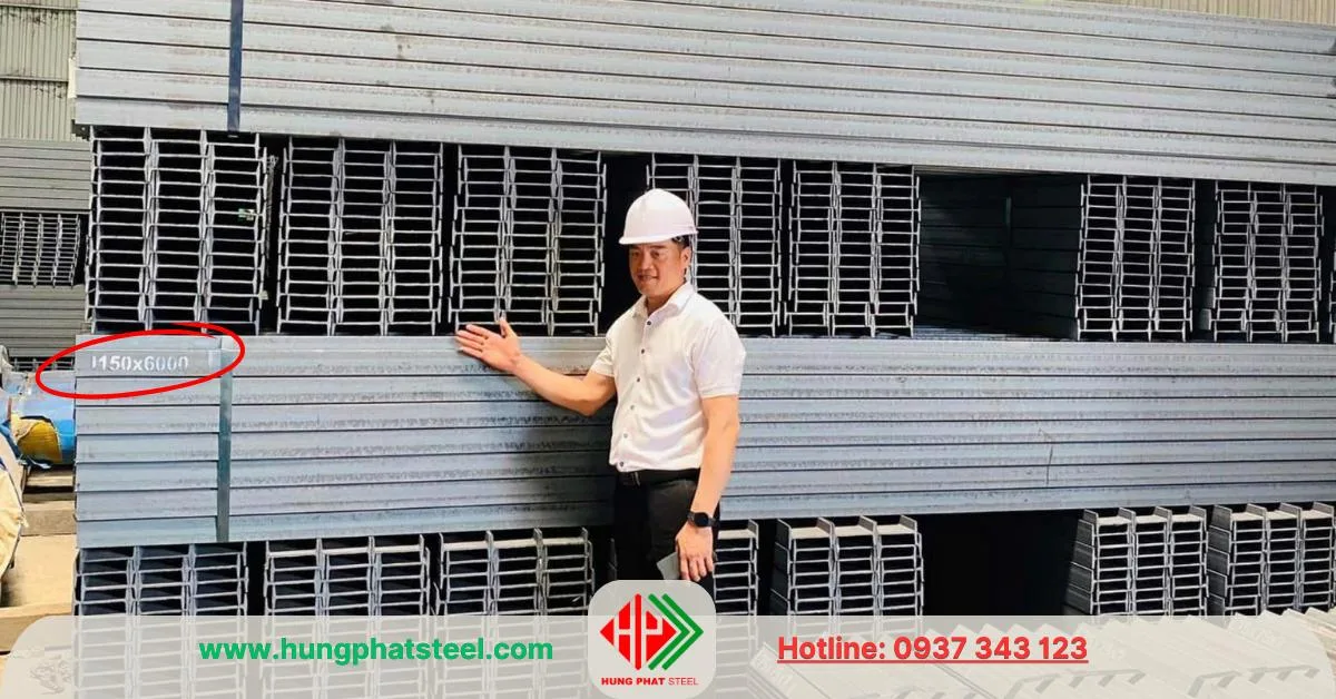 Thép hình I150 dài 6m