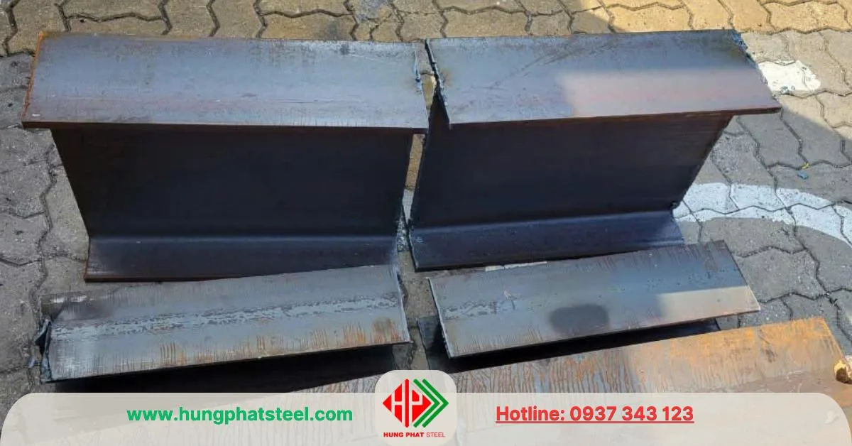 Thép hình I588 cắt khúc theo yêu cầu