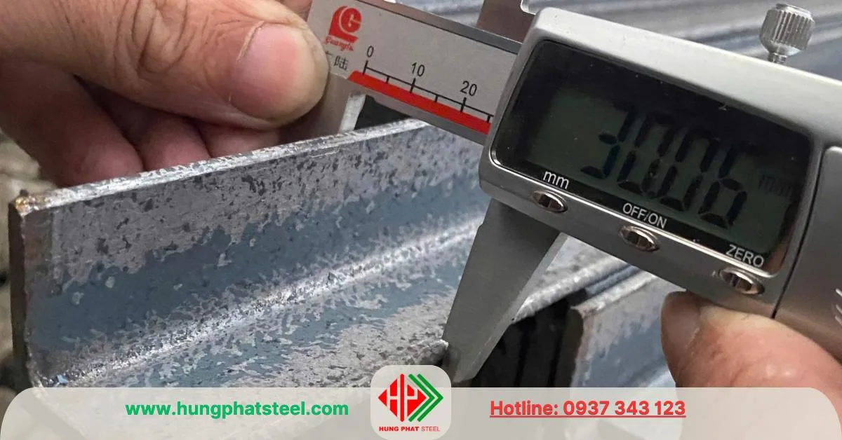 Thép hình V30x30 (Sắt V30)