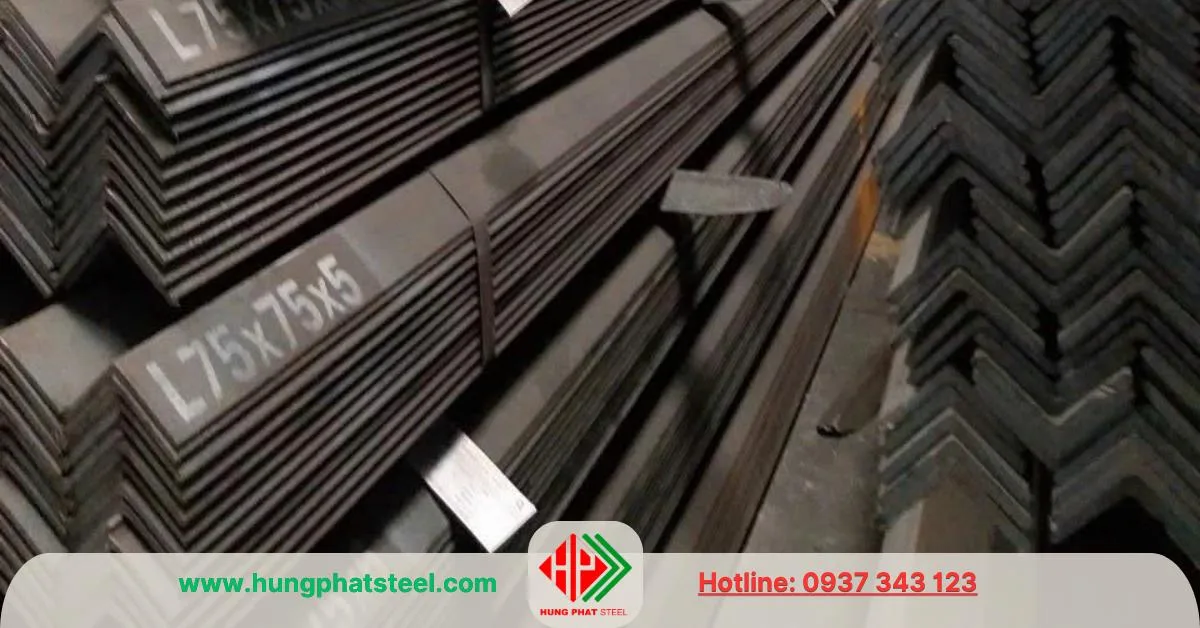 Thép hình V75 (sắt V75x75)