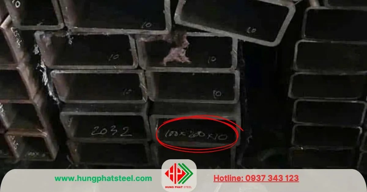Thép hộp vuông 200x200 hàng nhập khẩu