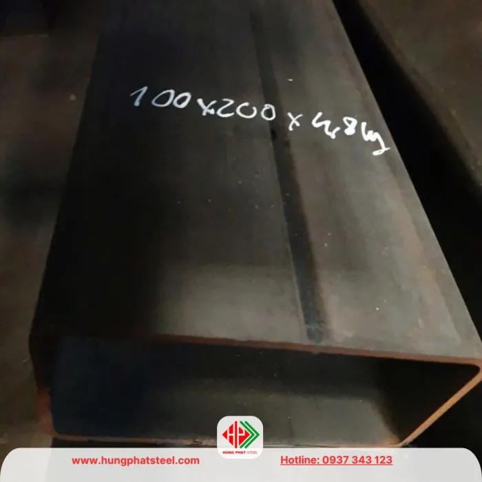 Thép hộp 100x200x4.8mm
