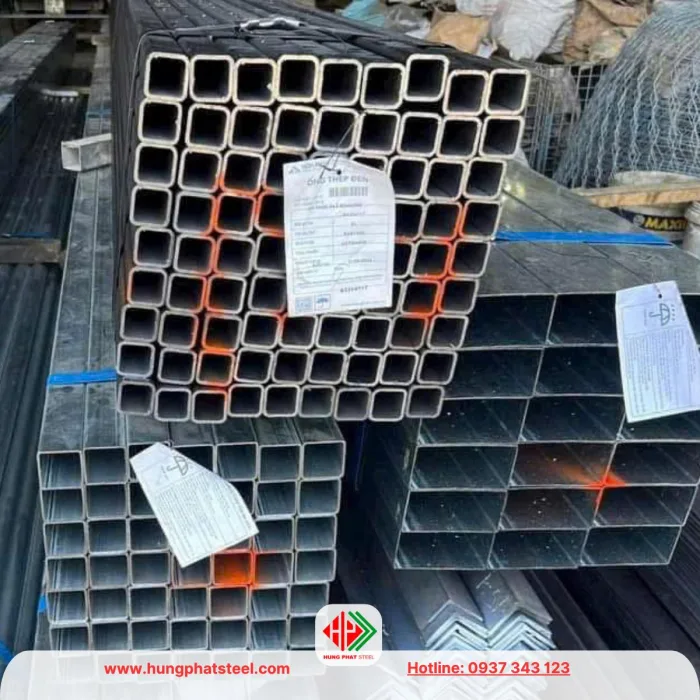 Thép hộp 30x30 - Sắt hộp đen 30x30
