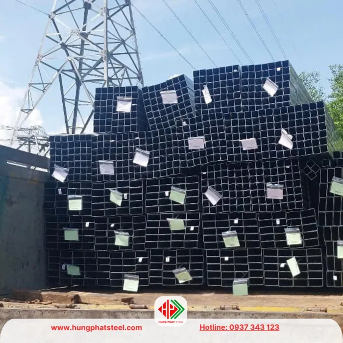 Thép hộp 30x30 - Sắt hộp đen 30x30