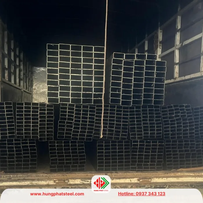Thép hộp đen 40x80