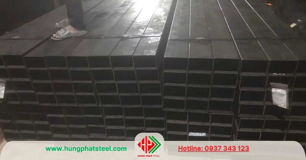 Thép hộp đen 50x100