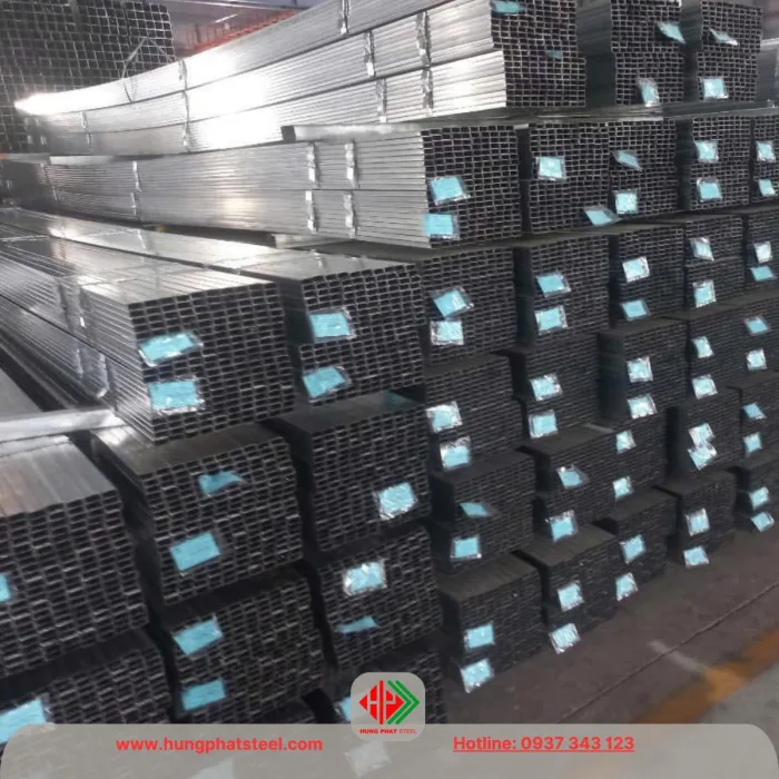 Thép hộp mạ kẽm 13x26