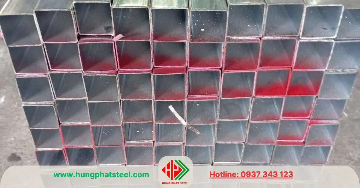Thép hộp mạ kẽm 90x90