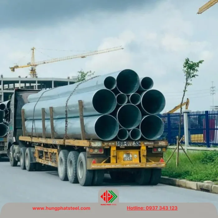 Thép ống mạ kẽm phi 508 (DN500)