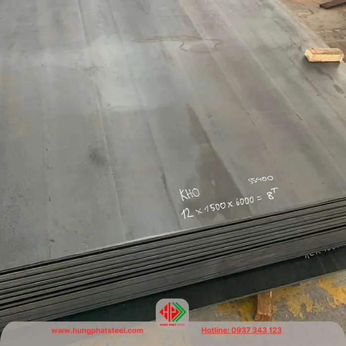 Thép tấm 12ly khổ 1500x6000
