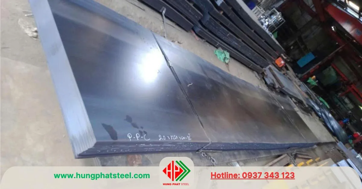 Thép tấm 2ly khổ 1250x6000