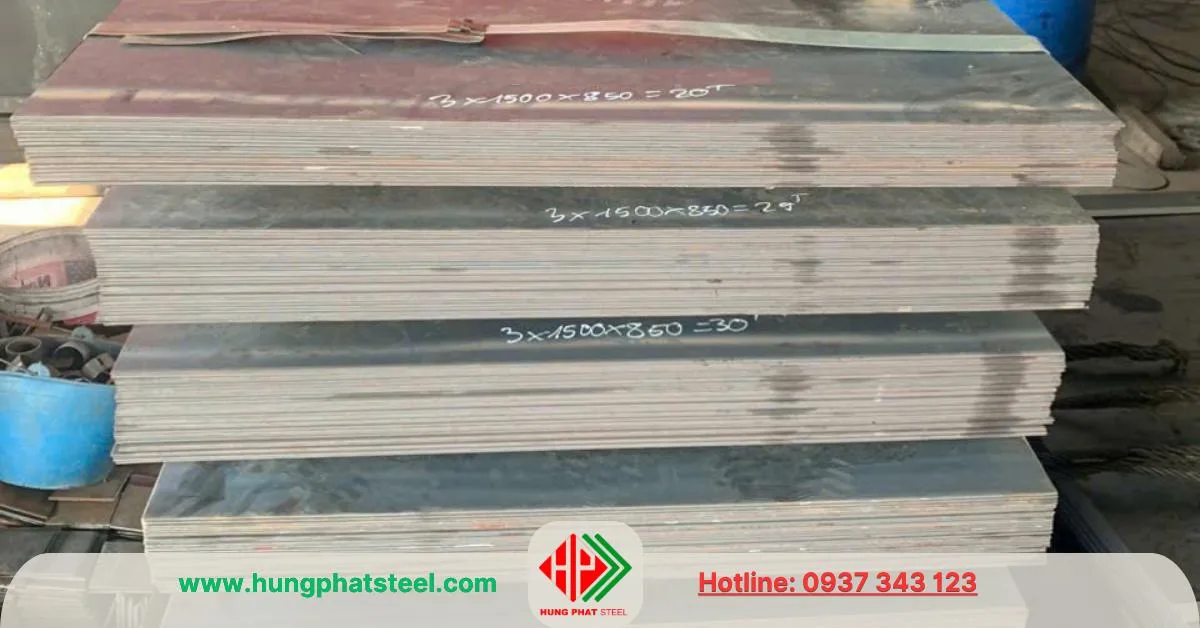 Thép tấm 3ly - Sắt tấm 3mm