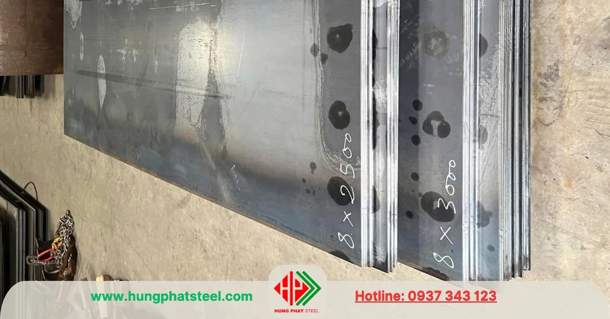 Thép tấm 8ly (sắt tấm 8mm)