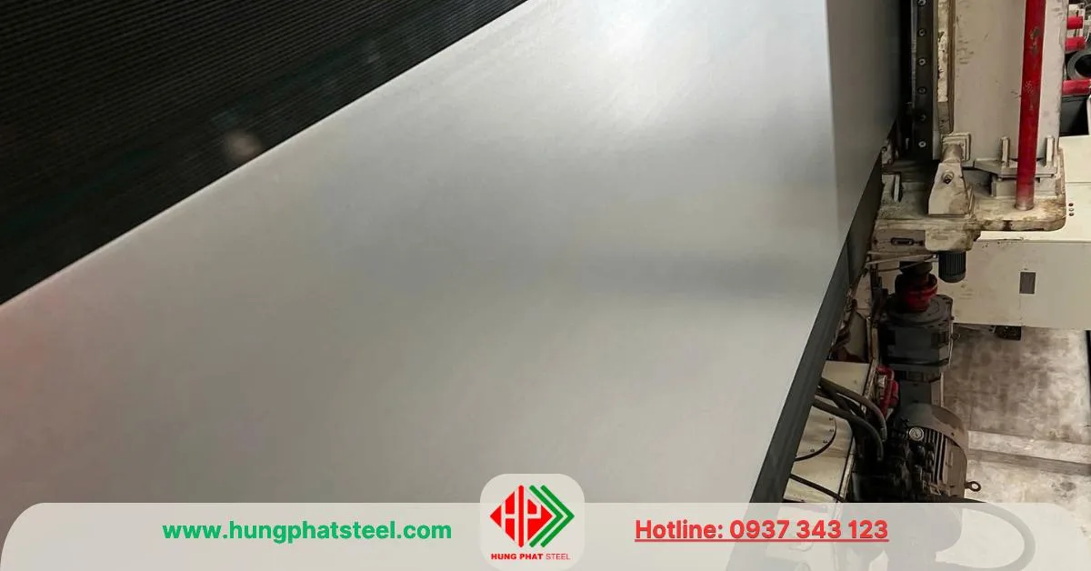 Thép tấm mạ kẽm (tôn kẽm)