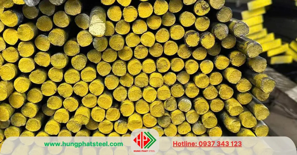 Thép tròn đặc phi 16 (Láp)