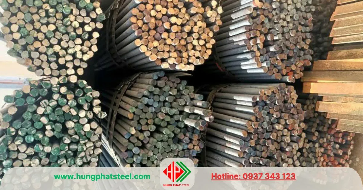 Thép tròn đặc phi 16 (Láp)