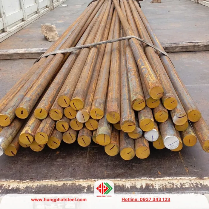 Thép tròn đặc phi 34 (láp)