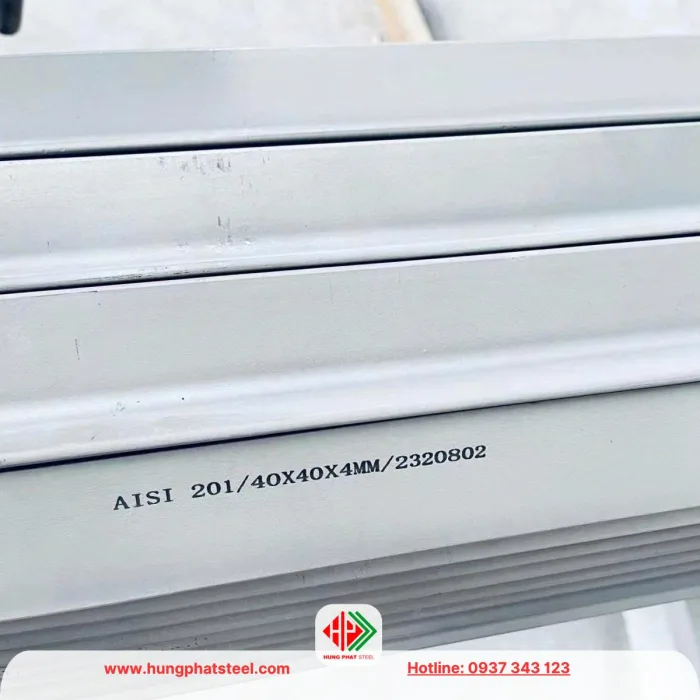 V40x40 inox 201