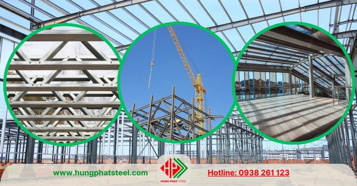 Có mặt trong rất nhiều công trình kết cấu và chịu lực