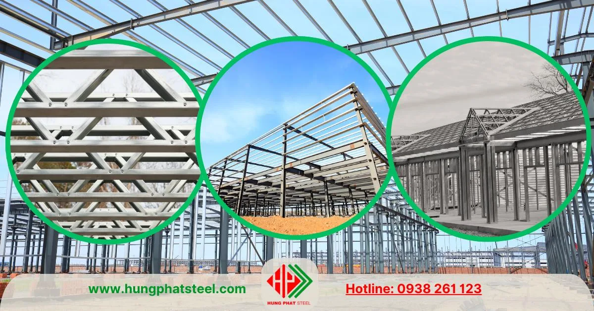 Công trình hạ tầng dân dụng, công nghiệp, kết cấu