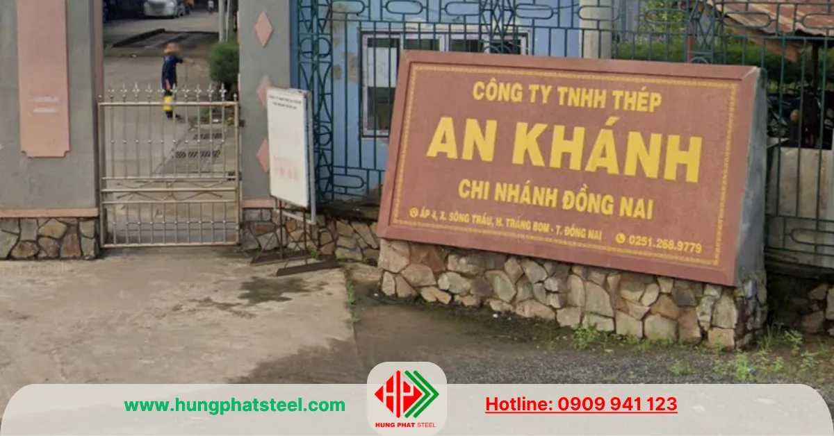 Địa chỉ nhà máy thép An Khánh