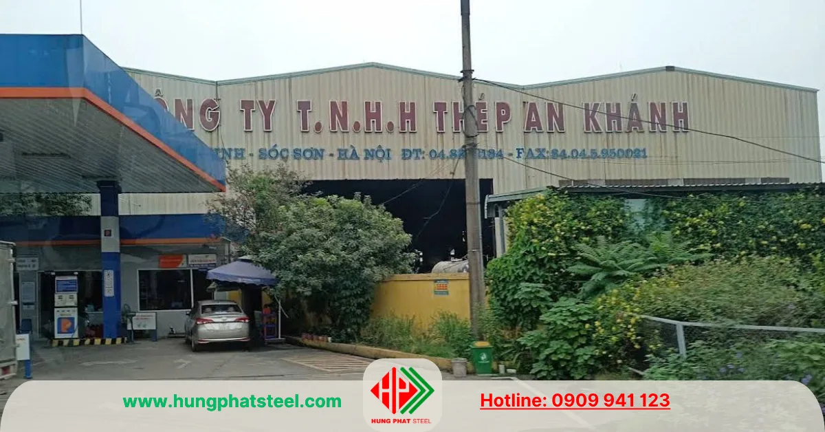 Địa chỉ nhà máy thép An Khánh