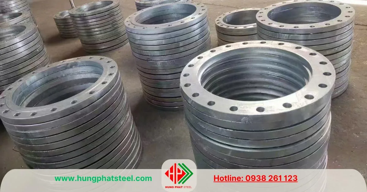 Mặt bích mạ kẽm nhúng nóng