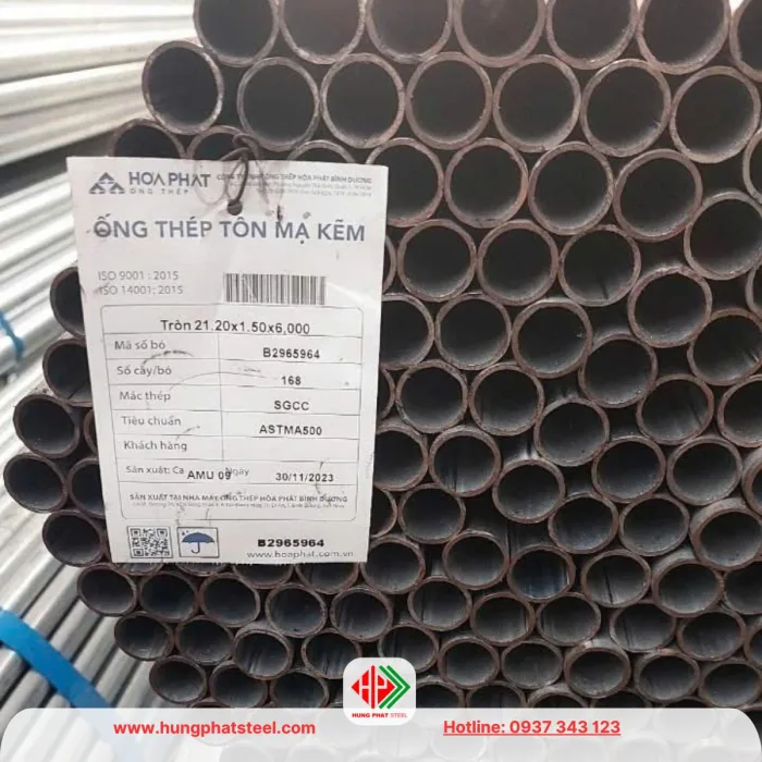 Ống kẽm Hòa Phát