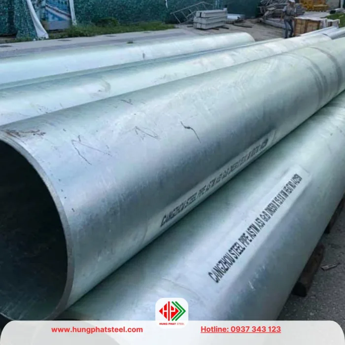 Ống kẽm phi 559 DN550