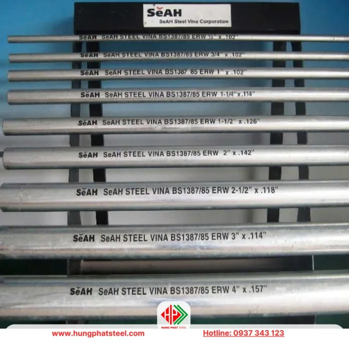 Ống kẽm seah