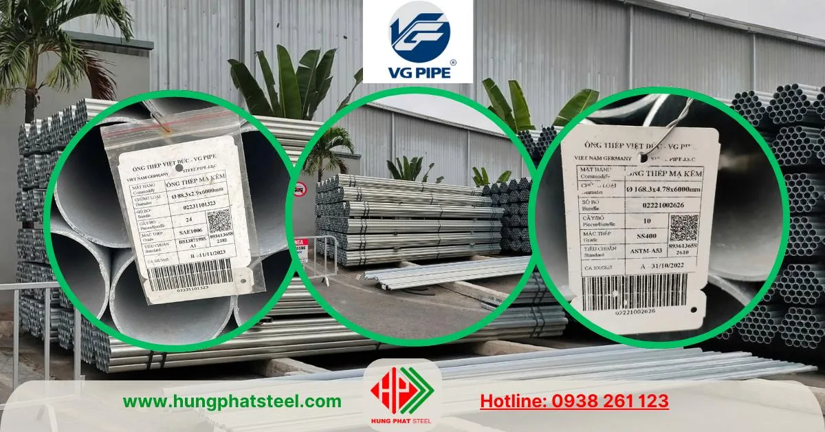 Ống thép Việt Đức