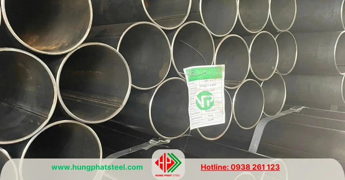Ống thép đen Vinapipe