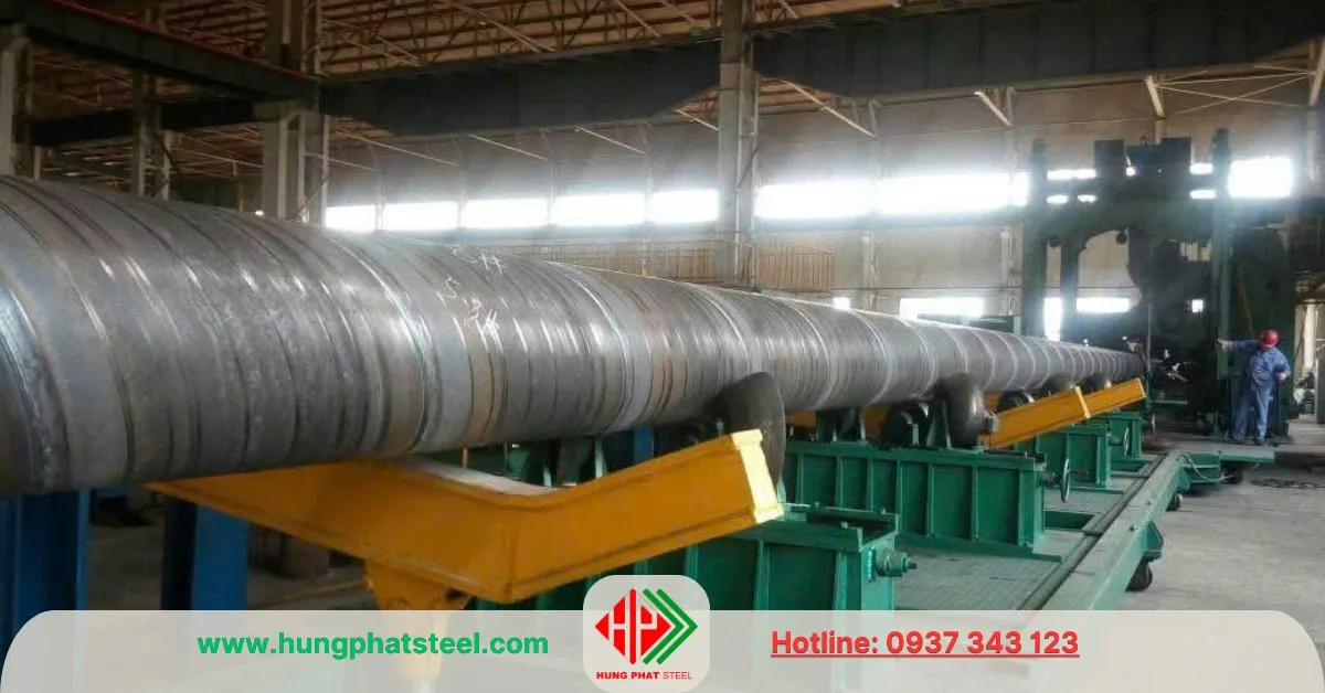 Ống thép hàn xoắn