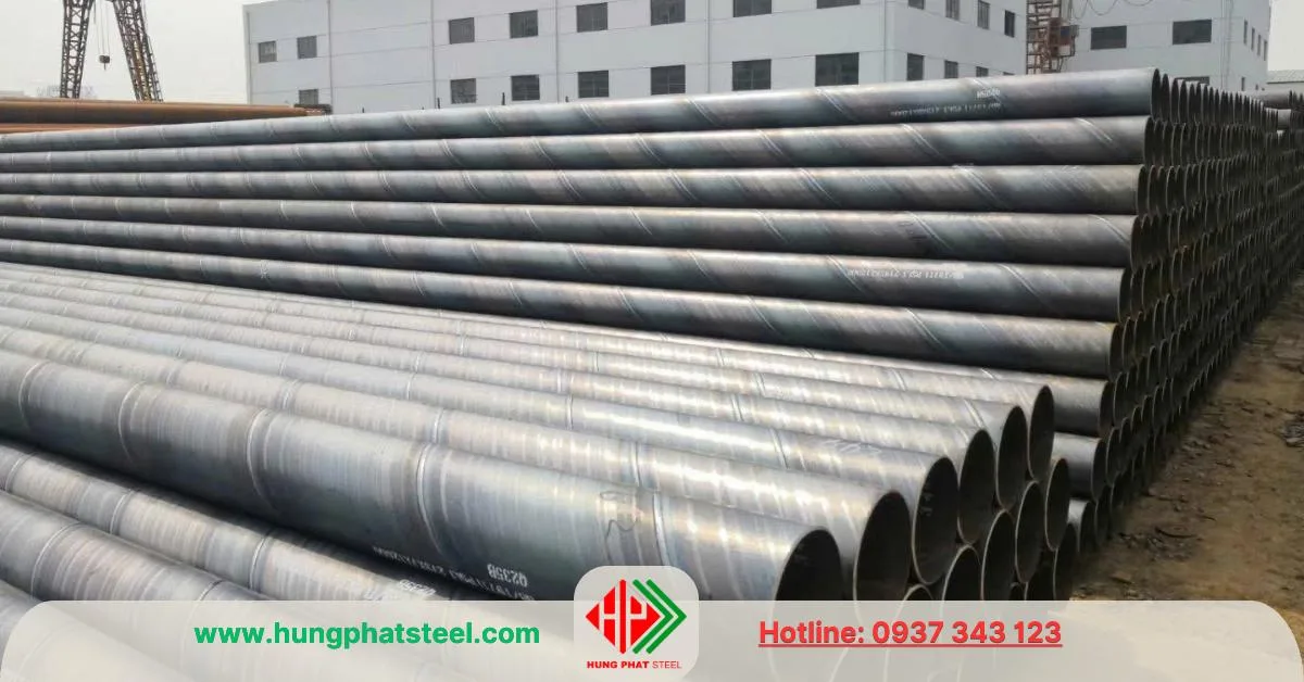 Ống thép hàn xoắn