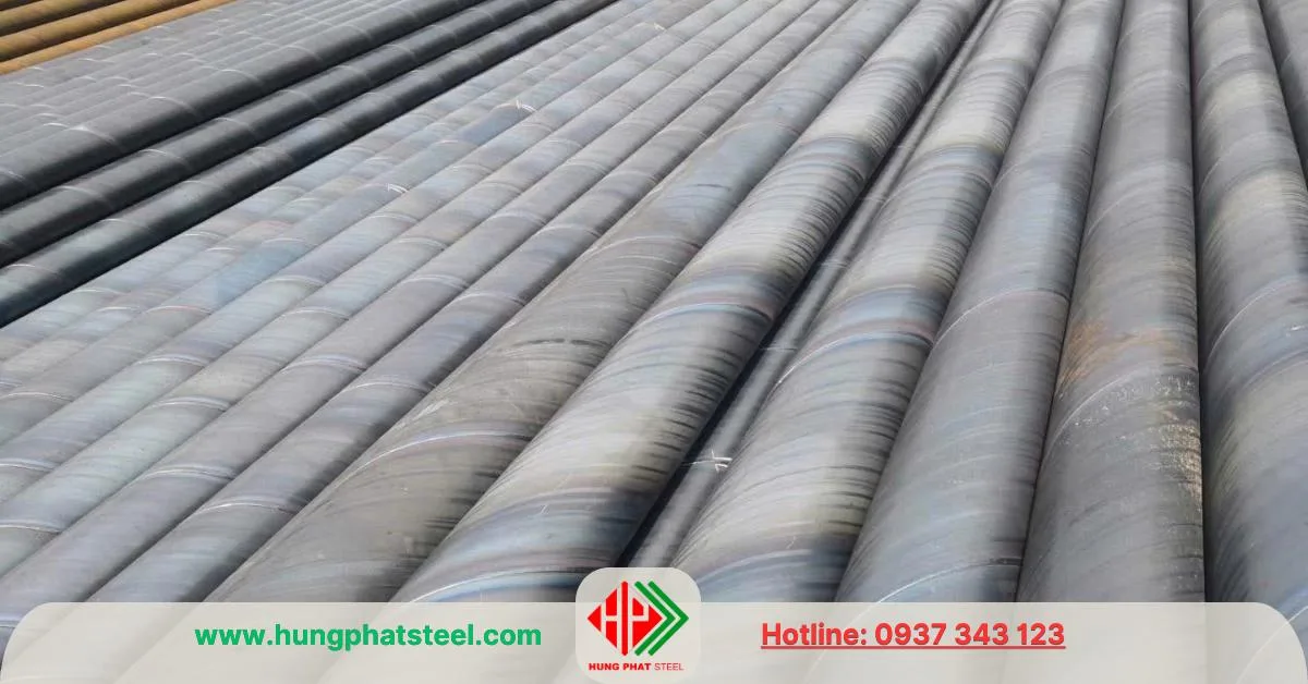 Ống thép hàn xoắn
