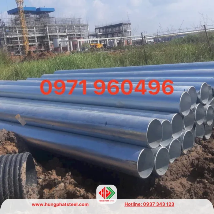 Ống thép mạ kẽm D300