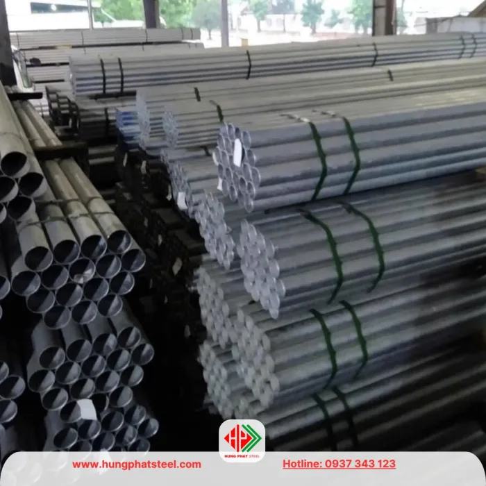 Ống thép mạ kẽm D76.