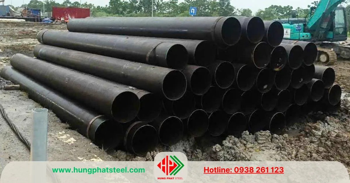 Ống thép phi 406 DN400