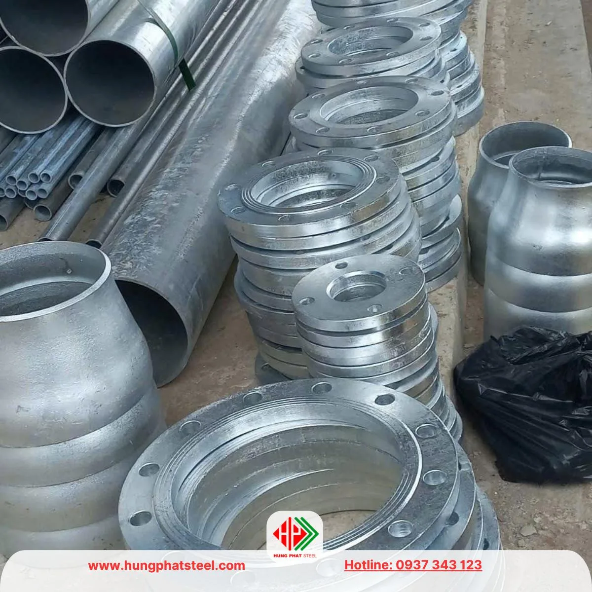 Phụ kiện đường ống nhúng kẽm