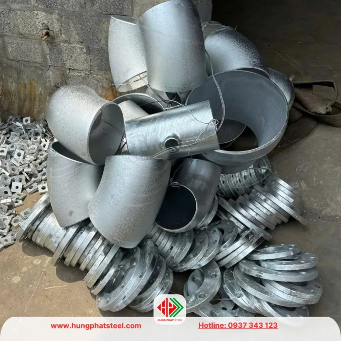Phụ kiện ống thép mạ kẽm nhúng nóng