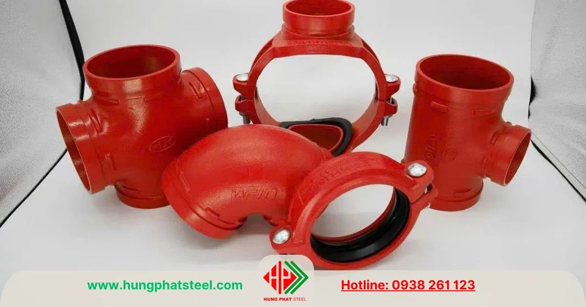 Phụ kiện rãnh phân phối bởi Thép Hùng Phát